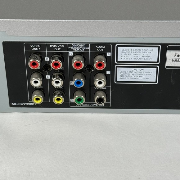 Philips‎ DVD/VCR Player Combo DVP3340V REMOTE/CABLES *TESTED - WORKS GREAT* - Picture 7 of 9